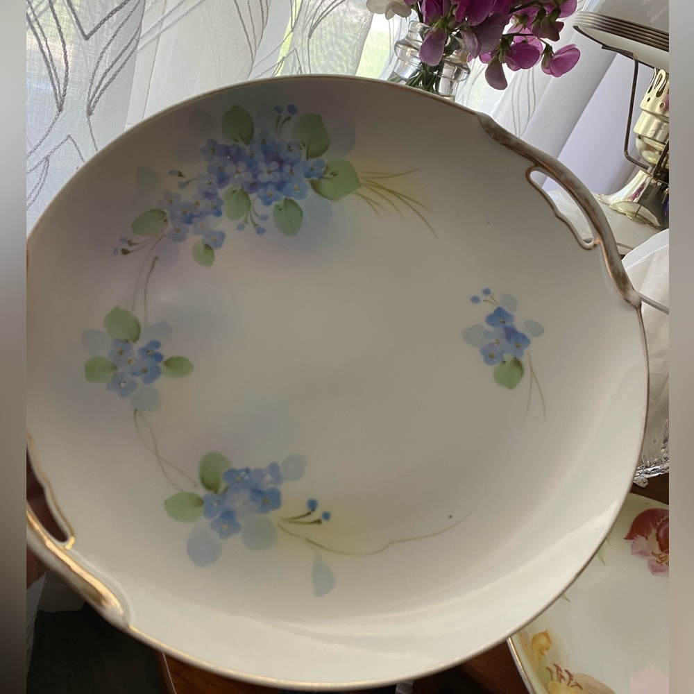 Antique paint and plate🩵